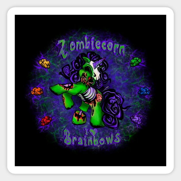 Zombiecorn Sticker by Tori Jo